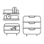 Chests & shelving
