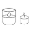 Candles & holders