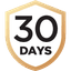 30 day warranty Icon
