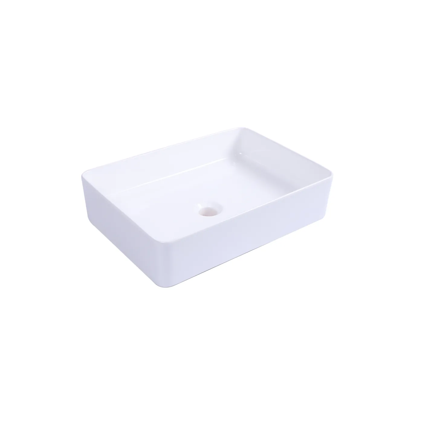 Aquavive Washbasin Toilet Minicio - Ceramic - Square - White - 35cm