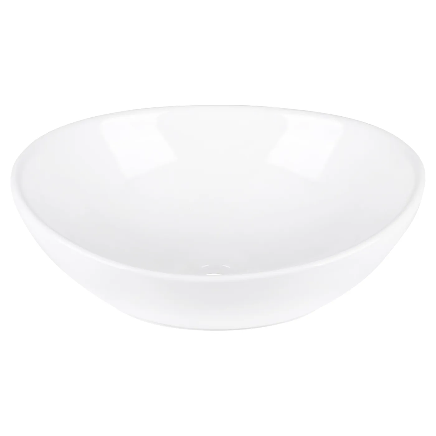 Aquavive Washbasin Paglia - Ceramic - Oval - White - 41x33x15cm