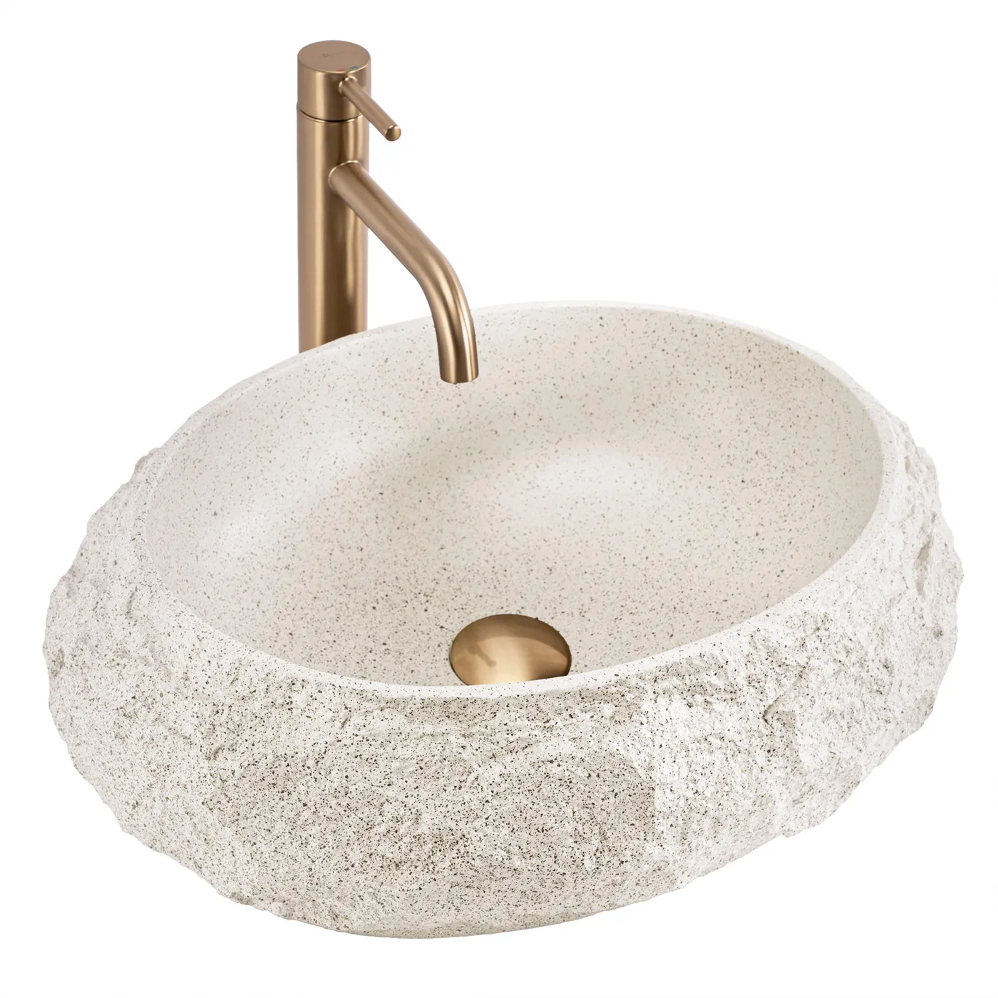Rea Washbasin Mika Beige 48x38x11,5cm